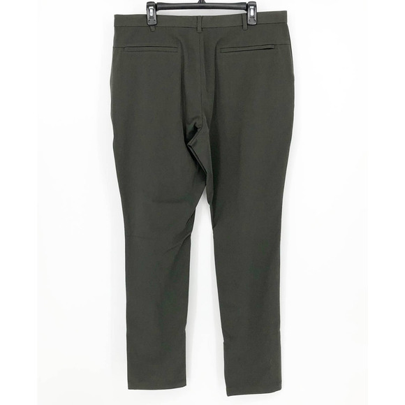 MINISTRY OF SUPPLY Mens Pace Tapered Chino Pants 36x35 Olive Green NWT - Picture 8 of 13